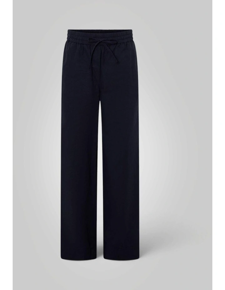 Poplin Pull On Pant in North Sea image 6