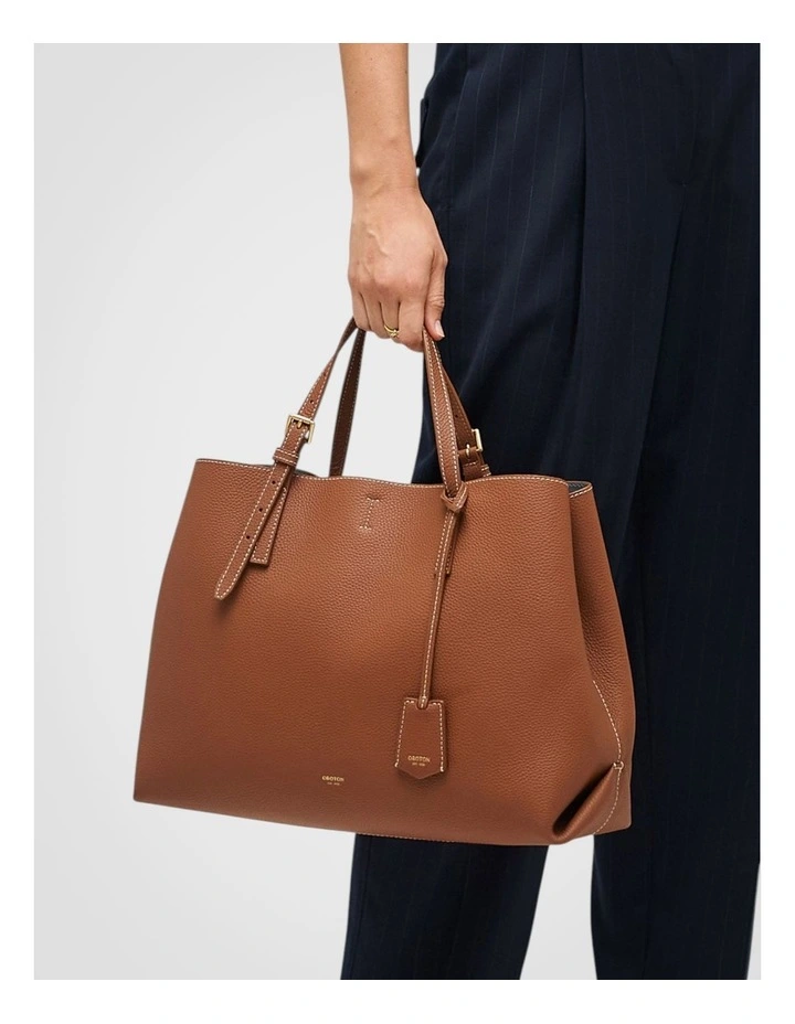 Margot Large Day Bag in Whiskey image 6