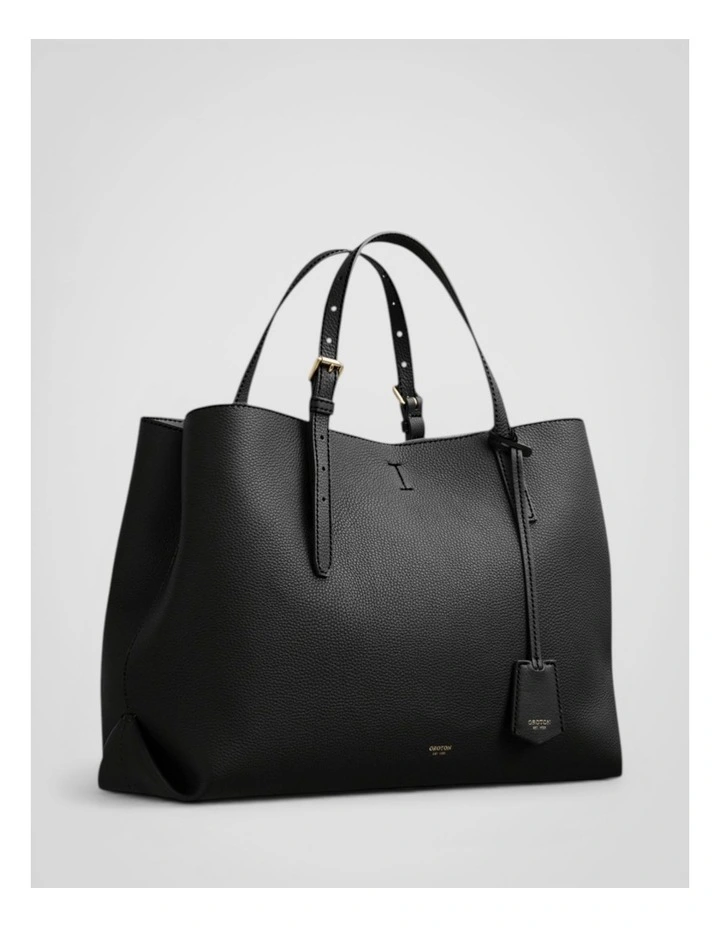 Margot Large Day Bag in Black image 3