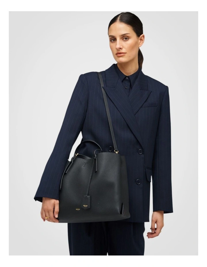 Margot Large Day Bag in Black image 6