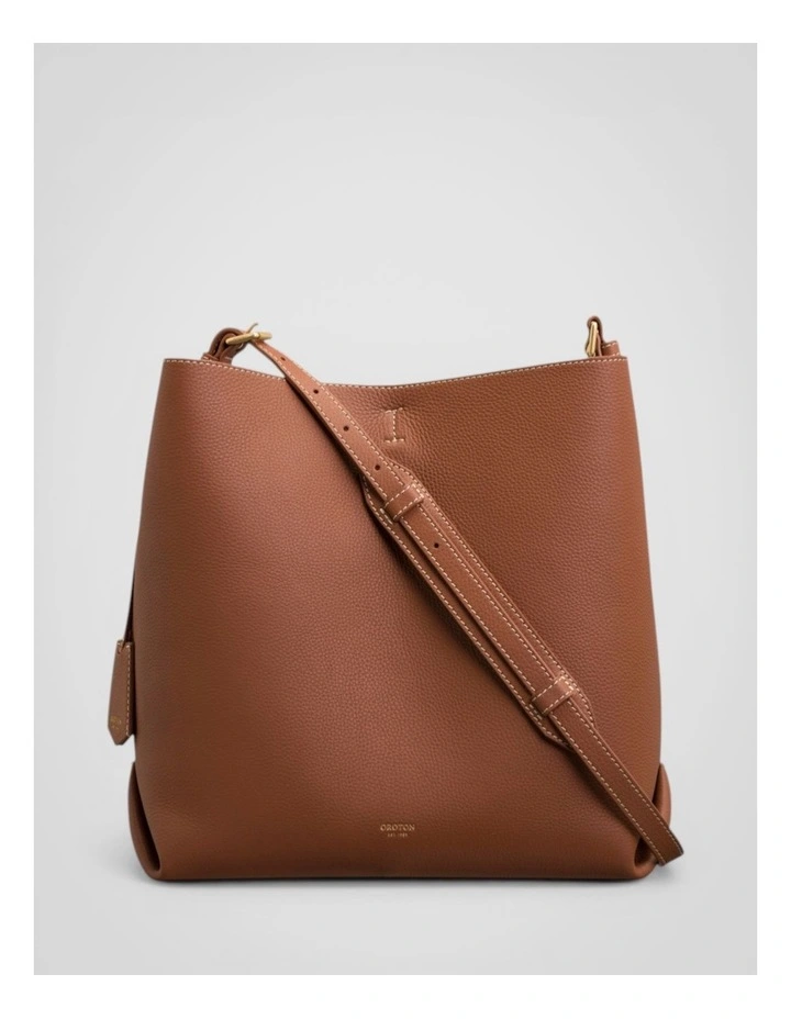 Margot Hobo Bag in Whiskey image 1