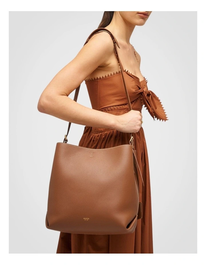 Margot Hobo Bag in Whiskey image 6