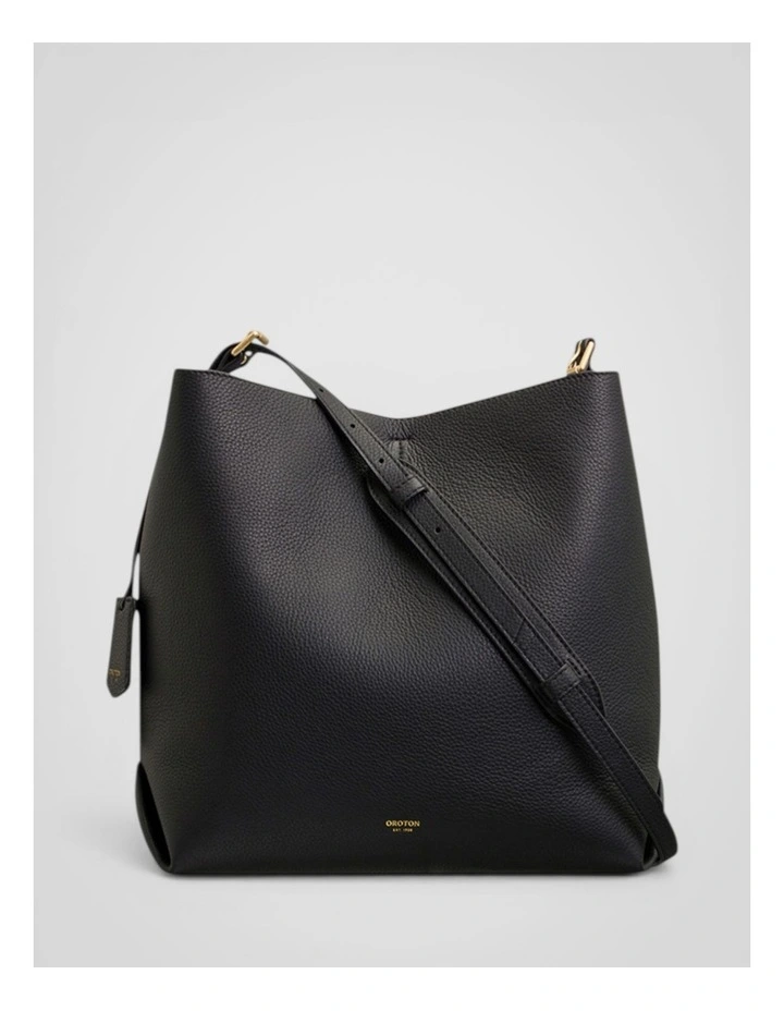 Margot Hobo Bag in Black image 1