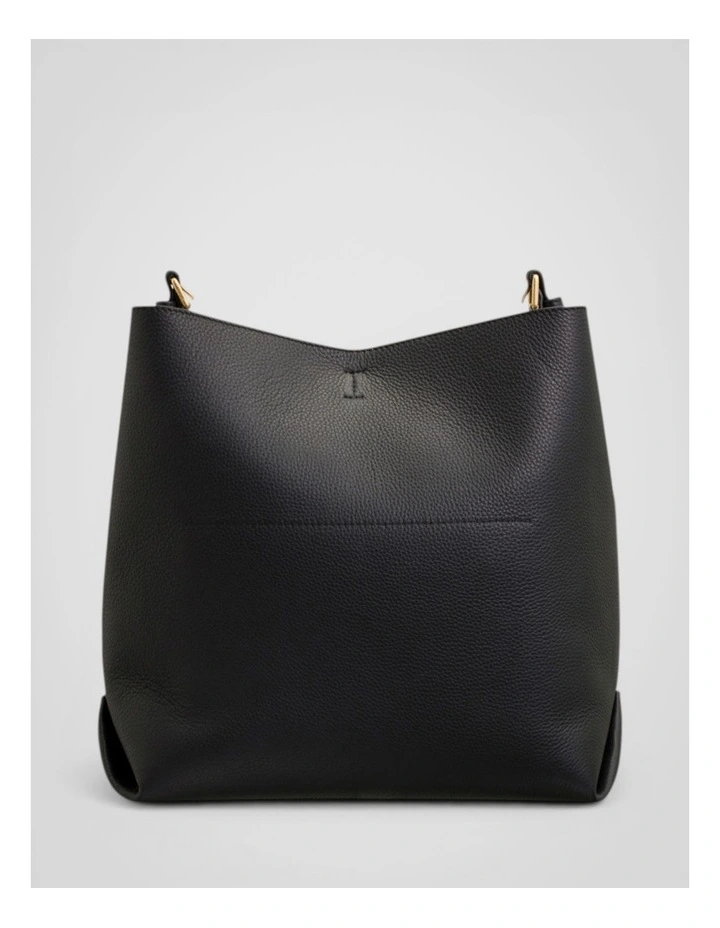 Margot Hobo Bag in Black image 2