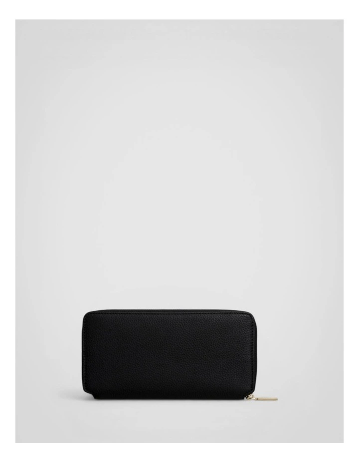 Margot Medium Zip Around Wallet in Black image 2
