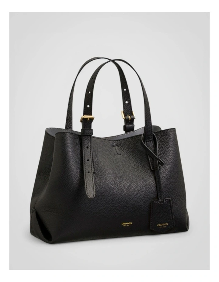 Margot Mini Day Bag in Black image 2
