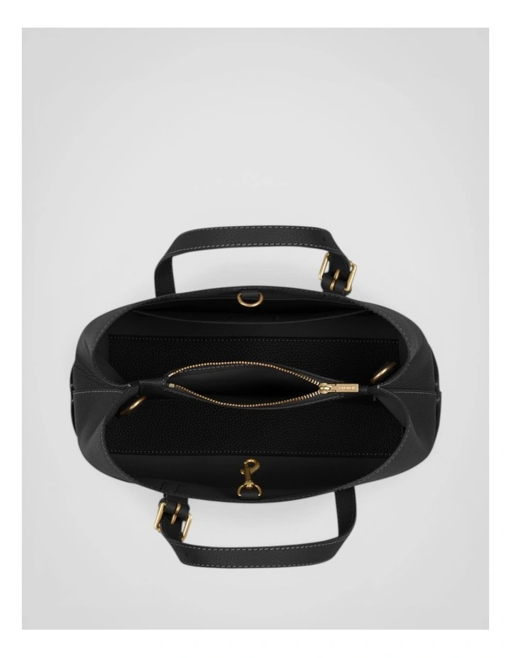 Margot Mini Day Bag in Black image 3