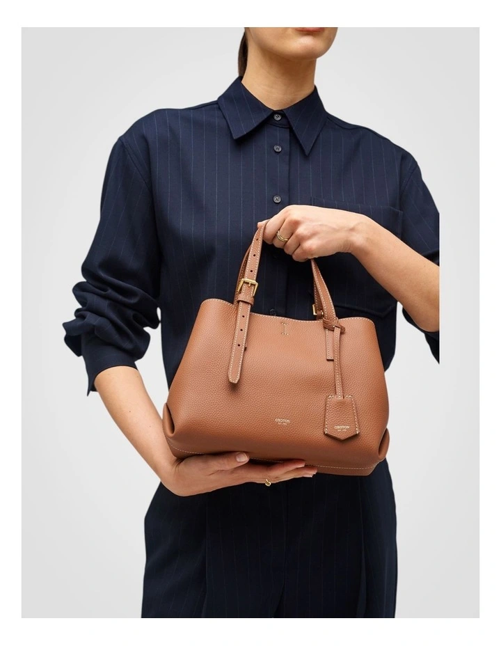 Margot Mini Day Bag in Whiskey image 4