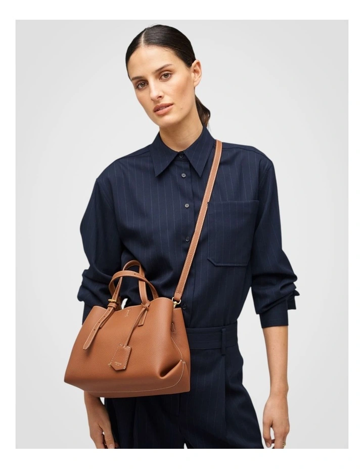 Margot Mini Day Bag in Whiskey image 6