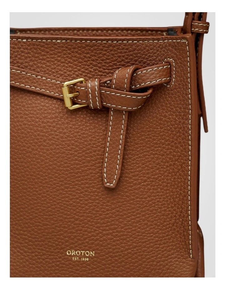 Margot Tiny Bucket Bag in Whiskey image 6