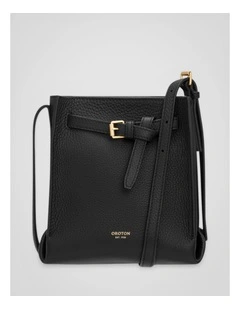 Margot Tiny Bucket Bag in Black