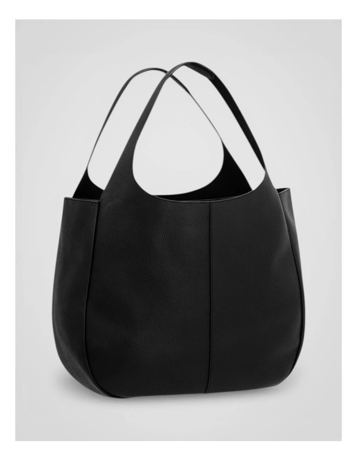 Emilia Large Tote in Black image 2