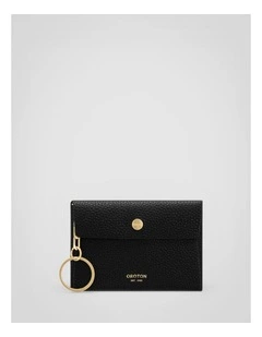 Margot Keyring Pouch in Black