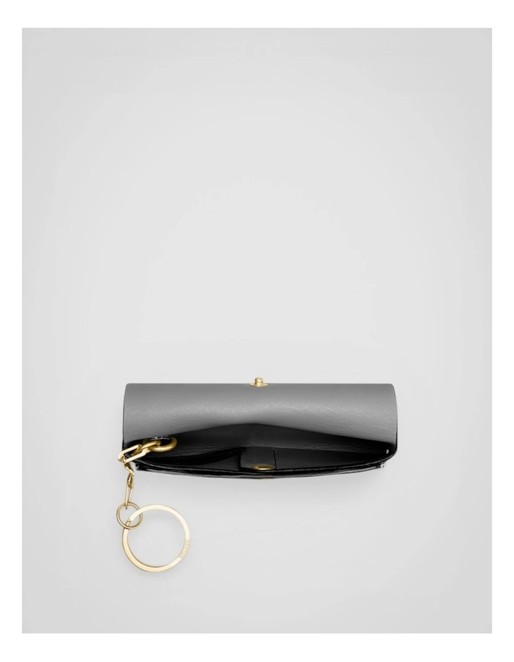 Margot Keyring Pouch in Black image 3