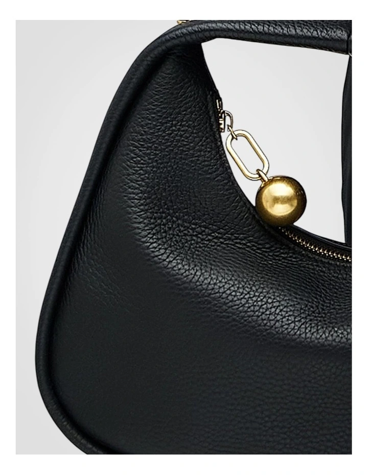 Clara Mini Bag in Black image 7