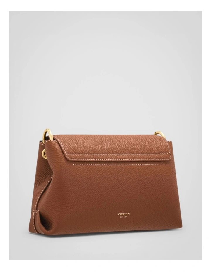 Margot Small Top Handle Bag in Whiskey image 2