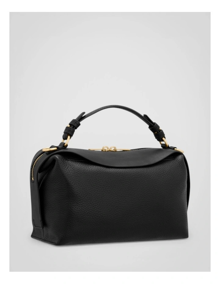 Mica Bowler Bag in Black image 2