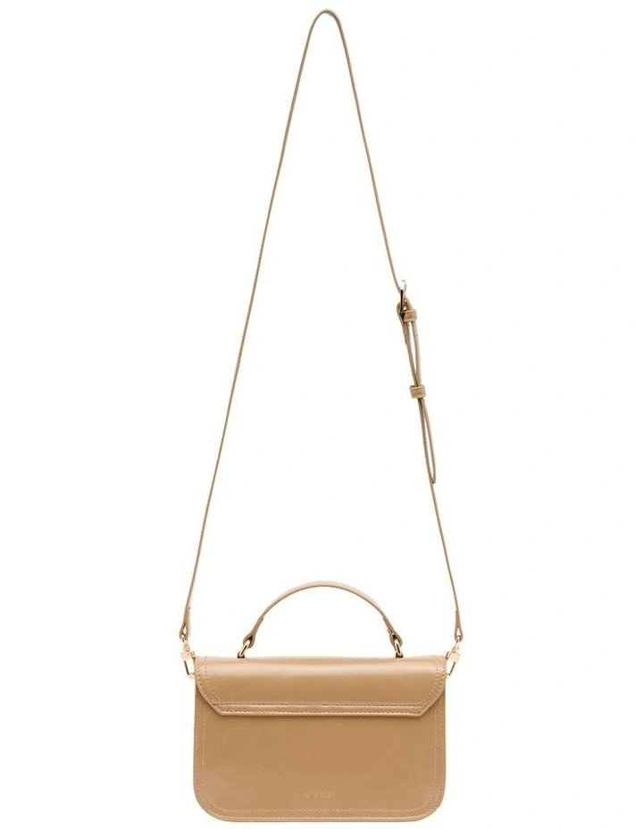 Mavis Top Handle Bag in Natural image 3