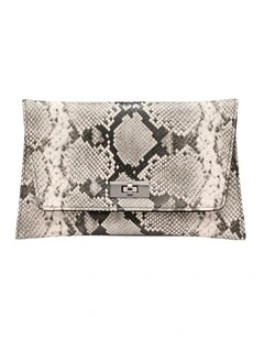 Coco Clutch in Snake