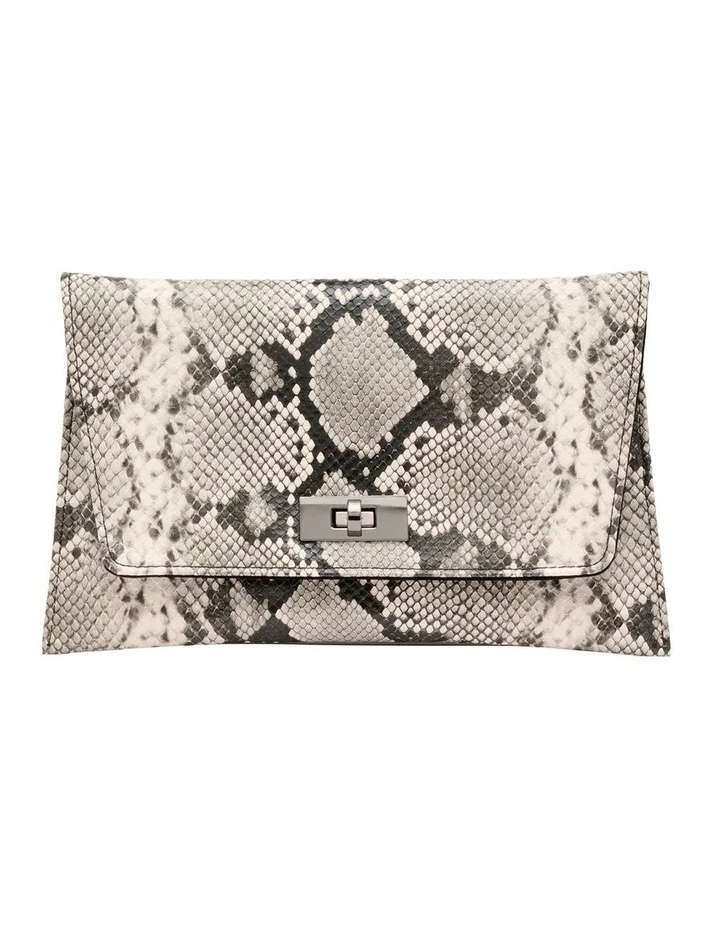Coco Clutch in Snake image 1