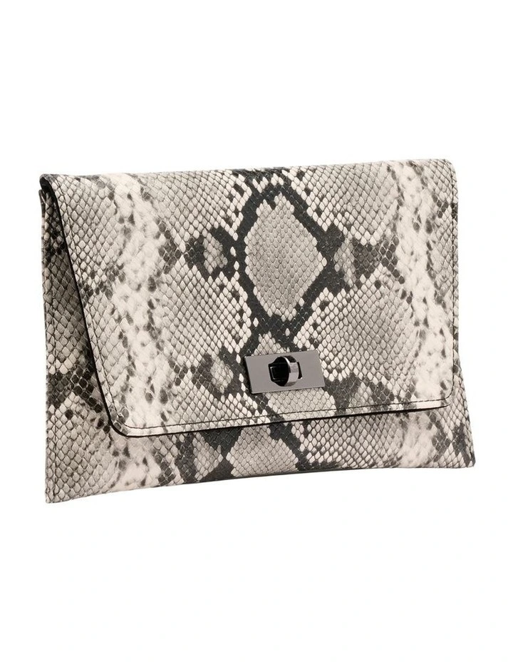 Coco Clutch in Snake image 2