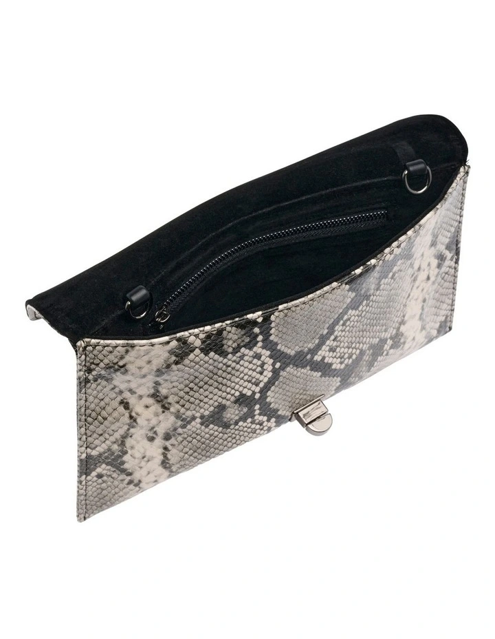 Coco Clutch in Snake image 4