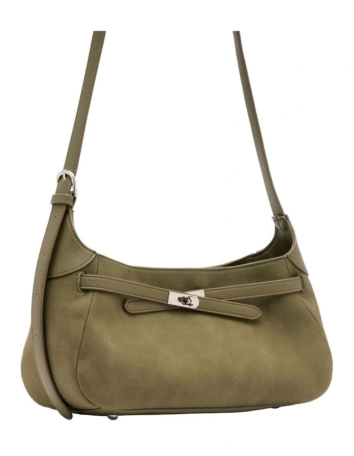 Eden Crossbody Bag in Olive image 2