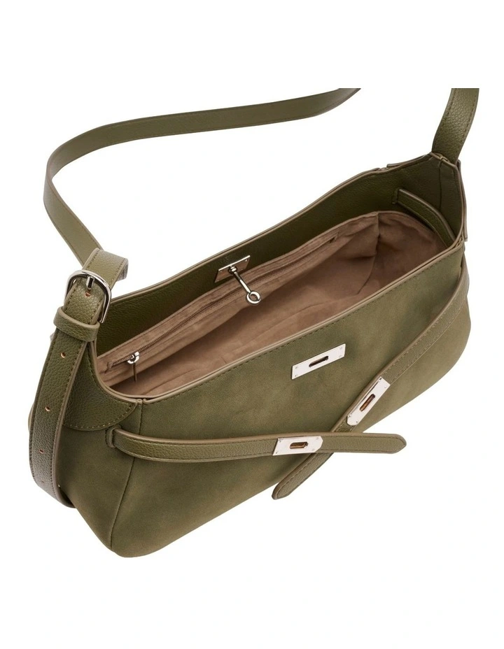 Eden Crossbody Bag in Olive image 4