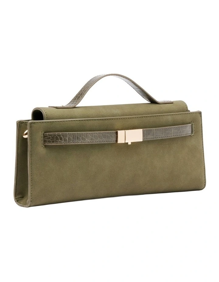 Isabel Clutch in Olive image 2