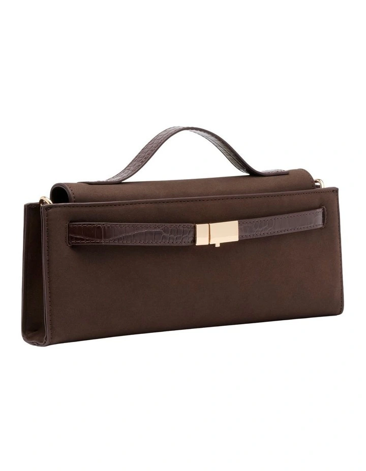 Isabel Clutch in Espresso image 2