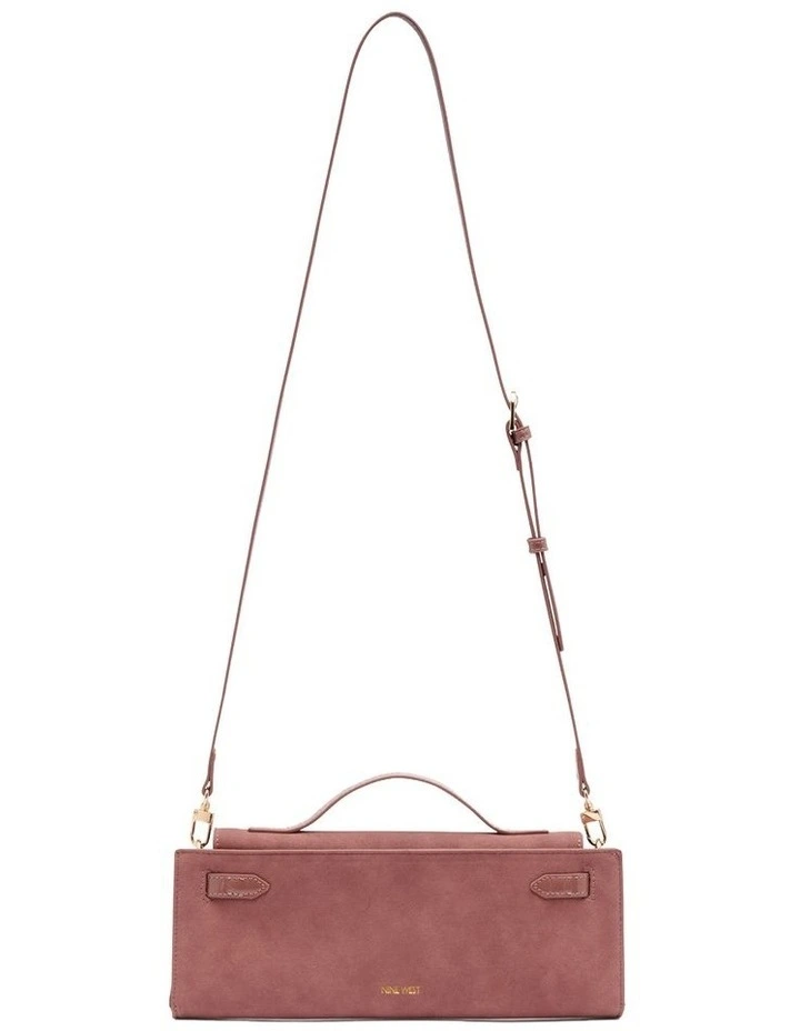Isabel Clutch in Dusty Pink image 3