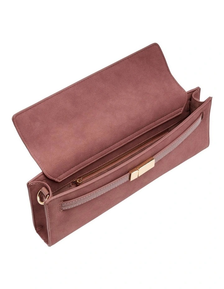 Isabel Clutch in Dusty Pink image 4