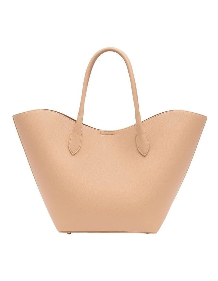 Chiara Large Tote Bag in Natural image 3