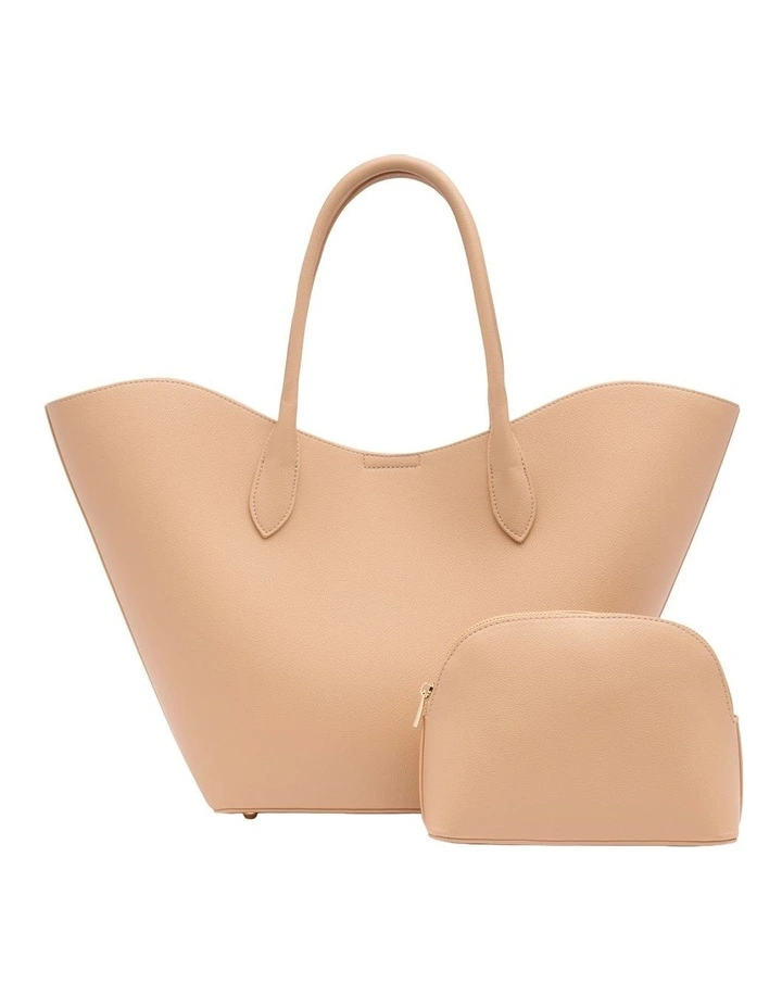 Chiara Large Tote Bag in Natural image 5