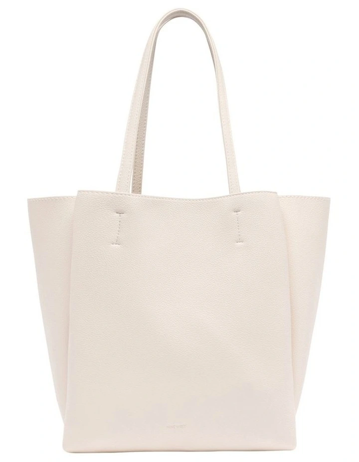Sloane Tote Bag in Cream image 1