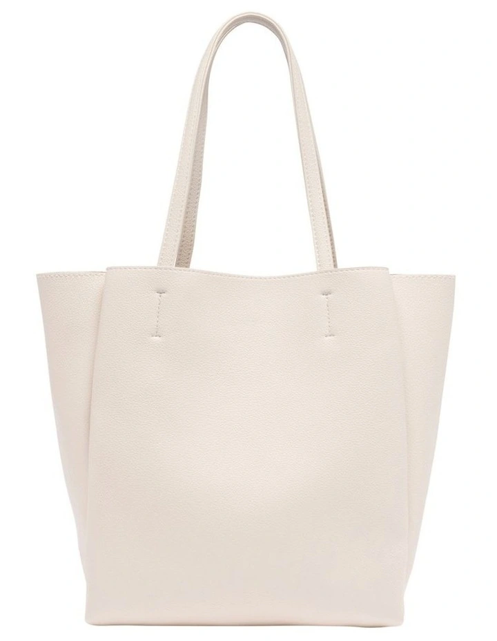 Sloane Tote Bag in Cream image 4