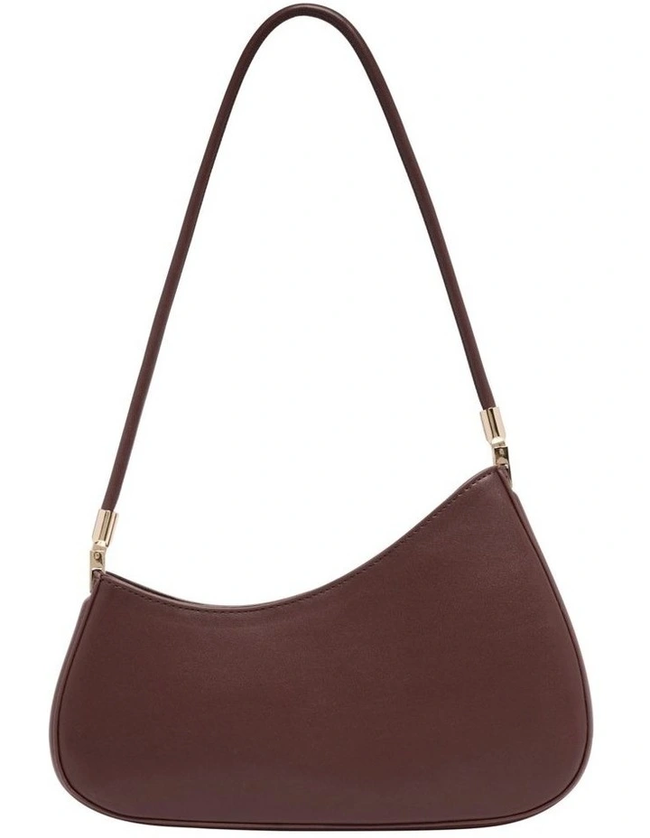 Sadie Shoulder Bag in Chocolate image 4