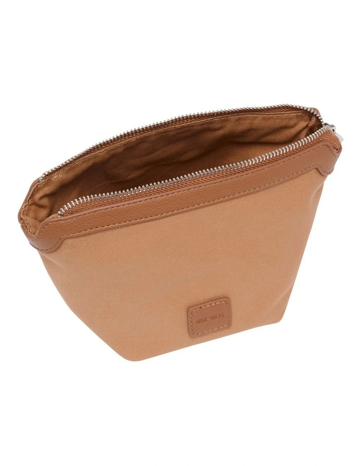 Leo Top Handle Bag in Tan image 6