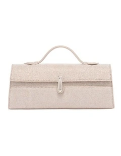 Clea Top Handle Bag in Rose Gold