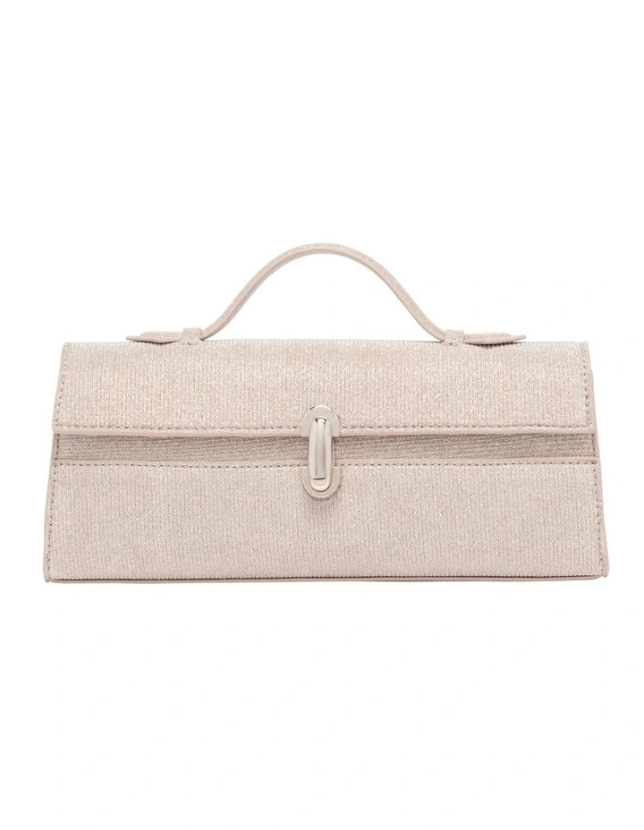 Clea Top Handle Bag in Rose Gold image 1