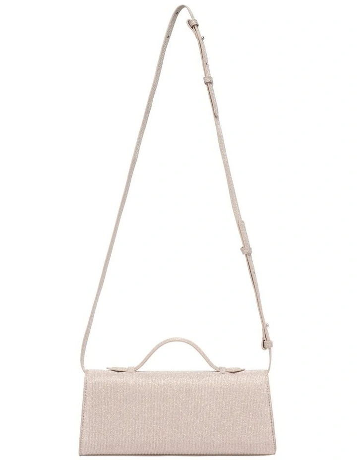 Clea Top Handle Bag in Rose Gold image 3