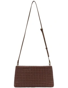 Lila Crossbody Bag in Chocolate