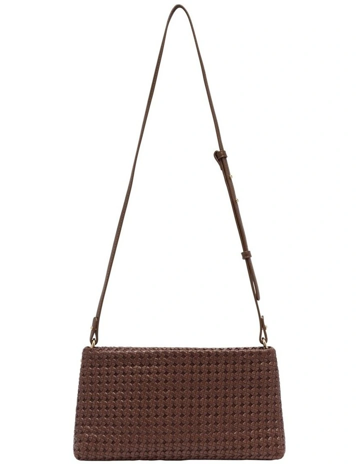 Lila Crossbody Bag in Chocolate image 1