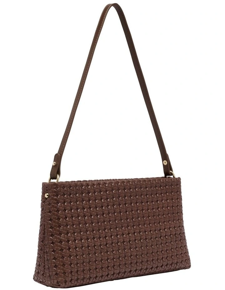 Lila Crossbody Bag in Chocolate image 2