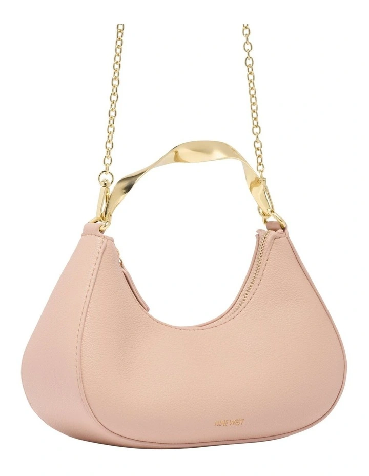 Camille Top Handle Bag in Nude image 2