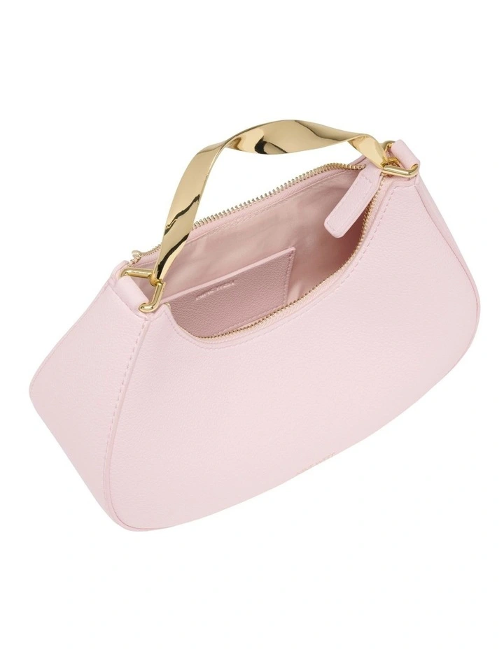 Camille Top Handle Bag in Light Pink image 4