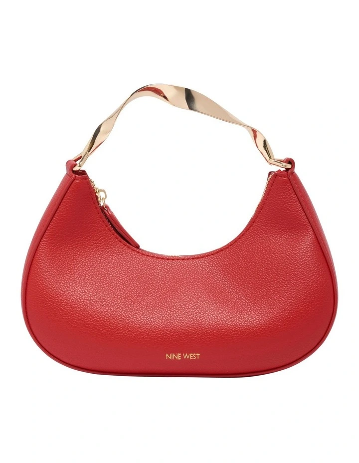 Camille Top Handle Bag in Red image 1