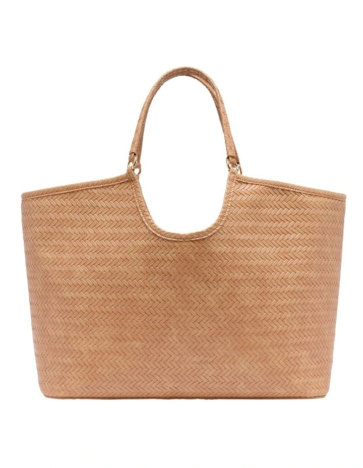 Harper Tote Bag in Natural image 1