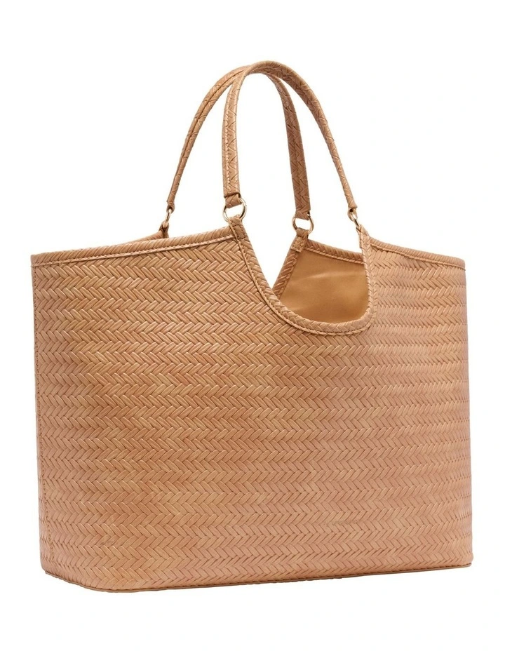 Harper Tote Bag in Natural image 2
