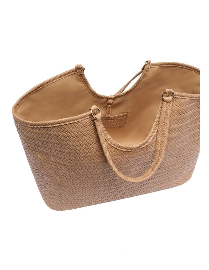 Harper Tote Bag in Natural image 4